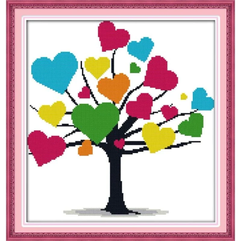 Colorful tree