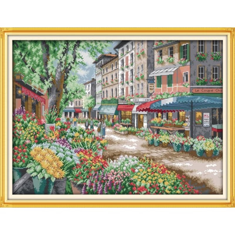 Paris flower market