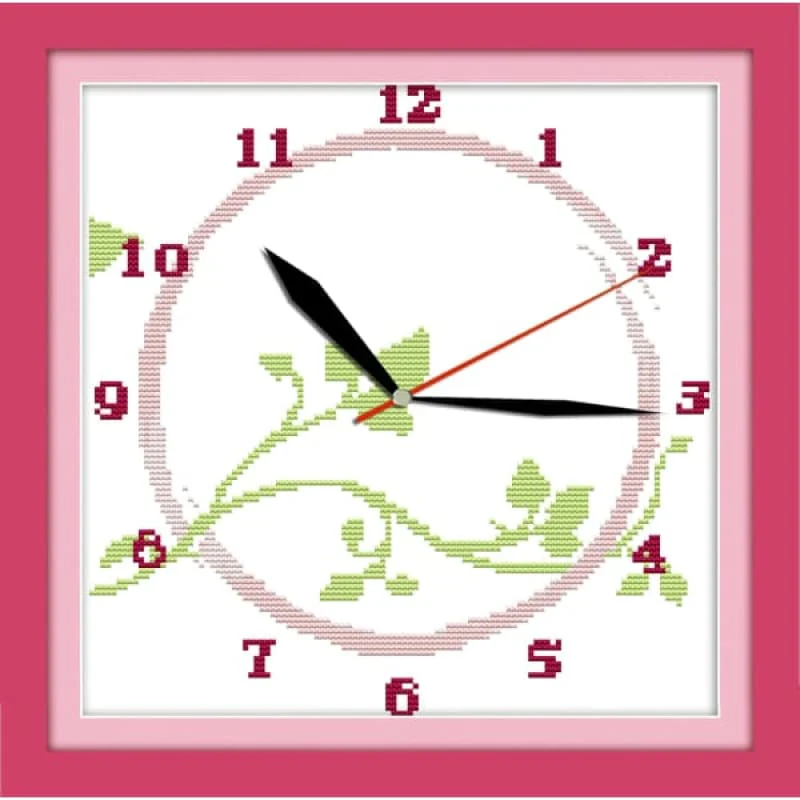 Rose clock(3,triptych)