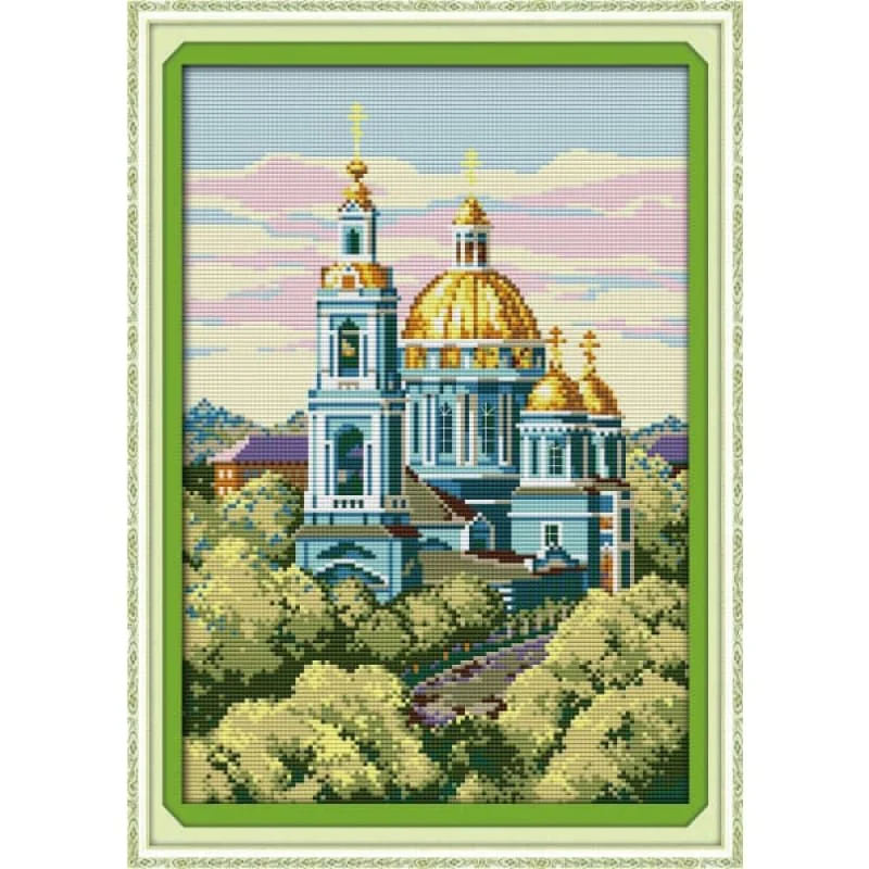 Russian building scenery